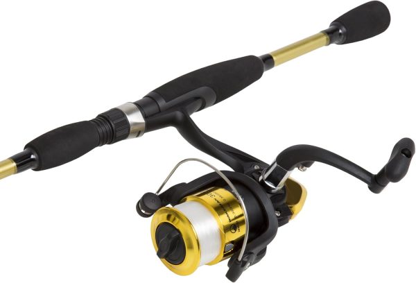 Fishing Rod and Reel Combo - 2pc Strike Series Medium Action 78-Inch Spinning Reel Fishing Pole - Fishing Gear for Bass and Trout by Wakeman - Image 3